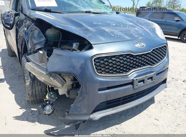 KNDPM3AC4H7035575 2017 KIA SPORTAGE Blue Դիմացի տեսք