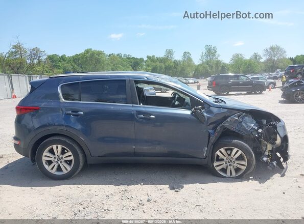 KNDPM3AC4H7035575 2017 KIA SPORTAGE Blue Սալոնի 360 աստիճան տեսք
