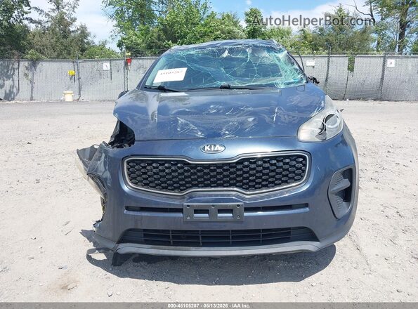 KNDPM3AC4H7035575 2017 KIA SPORTAGE Blue Սալոնի հետևի տեսք