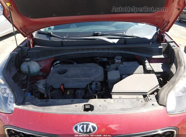 KNDPM3AC4J7481389 2018 KIA SPORTAGE Red Հետևի տեսք