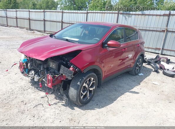 KNDPM3AC4L7757198 2020 KIA SPORTAGE Red Front left