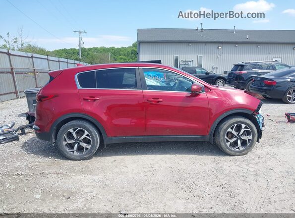 KNDPM3AC4L7757198 2020 KIA SPORTAGE Red 360 interior view