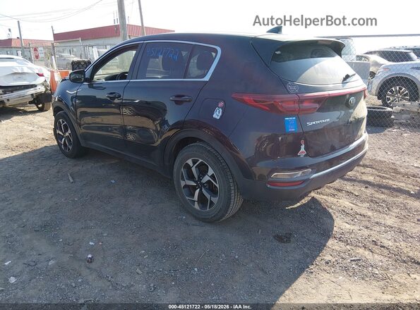 KNDPM3AC4L7825810 2020 KIA SPORTAGE Black Հետևի ձախ