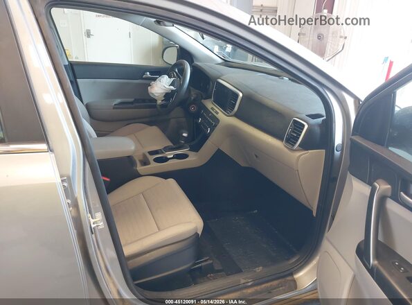 KNDPM3AC4M7873891 2021 KIA SPORTAGE Gray Front interior view