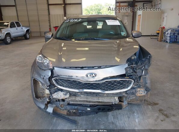 KNDPM3AC4M7873891 2021 KIA SPORTAGE Gray Instrument cluster view