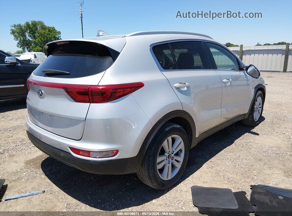 KNDPM3AC5J7362296 2018 KIA SPORTAGE Silver Rear right