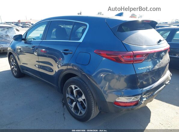 KNDPM3AC5M7934438 2021 KIA SPORTAGE Blue Задня ліва чверть
