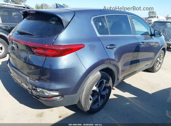 KNDPM3AC5M7934438 2021 KIA SPORTAGE Blue Задня права чверть