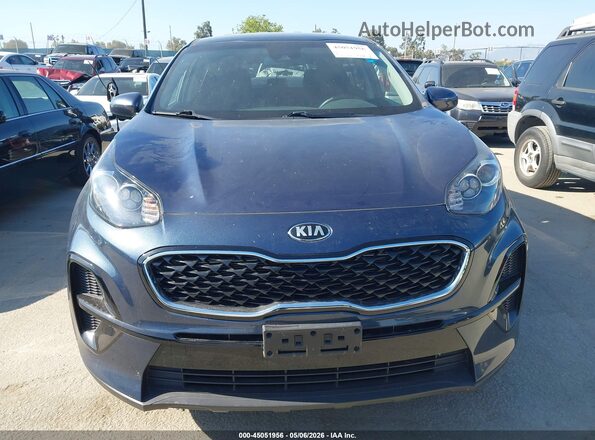 KNDPM3AC5M7934438 2021 KIA SPORTAGE Blue Вид щитка приладів