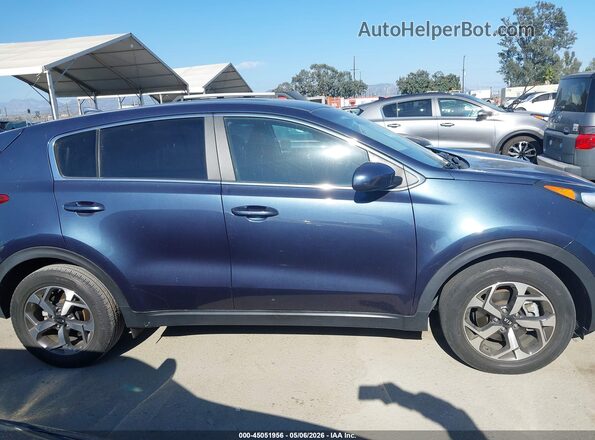 KNDPM3AC5M7934438 2021 KIA SPORTAGE Blue Вид задньої частини салону