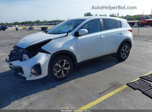 KNDPM3AC5N7009899 2022 KIA SPORTAGE White Առջևի ձախ երեք քառորդ տեսարան