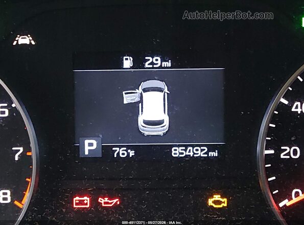 KNDPM3AC5N7027920 2022 KIA SPORTAGE Black Vista interior de 360 grados