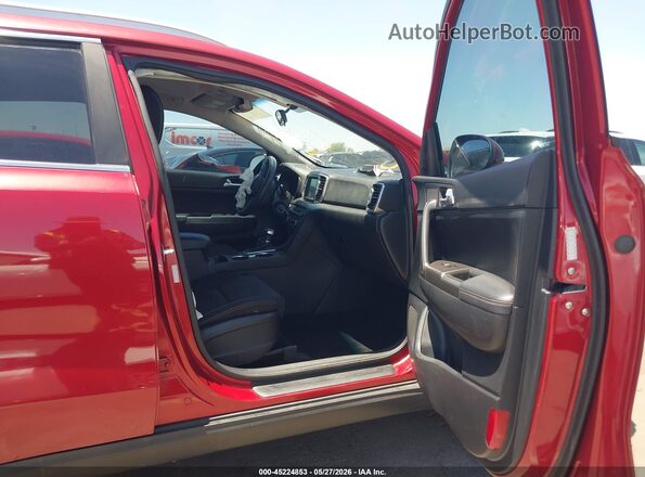 KNDPM3AC6H7243831 2017 KIA SPORTAGE Красный Вид салона спереди