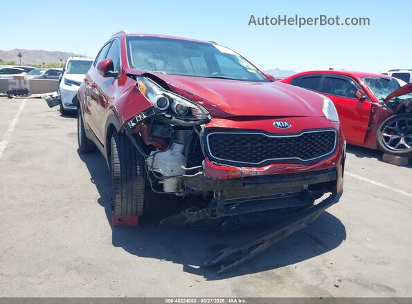 KNDPM3AC6H7243831 2017 KIA SPORTAGE Красный Вид спереди