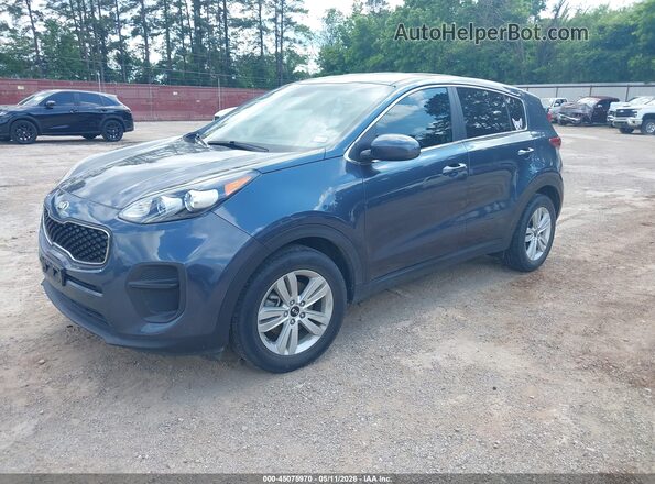 KNDPM3AC6K7620150 2019 KIA SPORTAGE Blue Front left