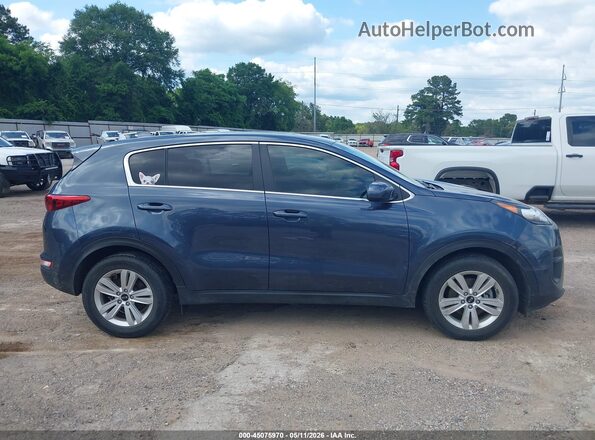KNDPM3AC6K7620150 2019 KIA SPORTAGE Blue Rear interior view