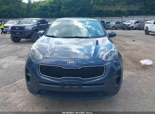 KNDPM3AC6K7620150 2019 KIA SPORTAGE Blue Instrument cluster view