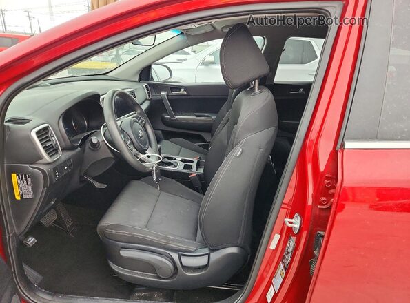 KNDPM3AC6N7010155 2022 KIA SPORTAGE Red წინა სალონის ხედი