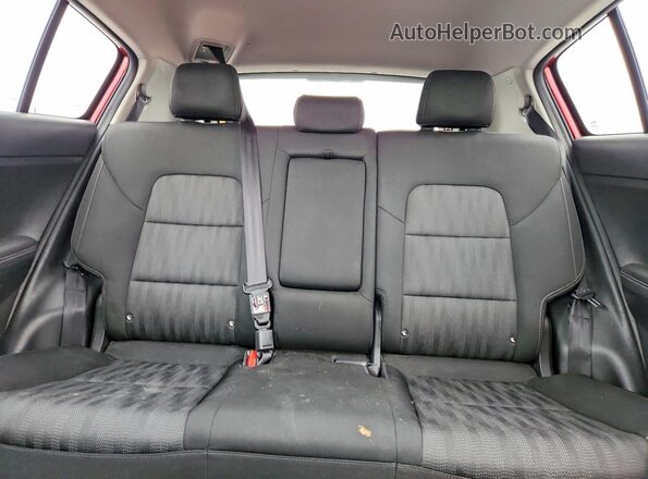 KNDPM3AC6N7010155 2022 KIA SPORTAGE Red უკანა სავარძლების ხედი