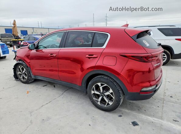 KNDPM3AC6N7010155 2022 KIA SPORTAGE Red უკანა მარცხენა