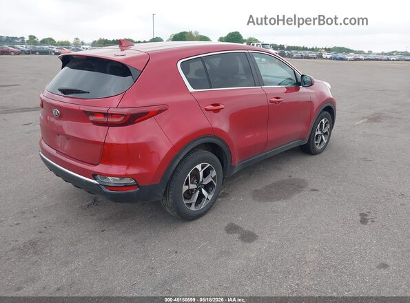 KNDPM3AC6N7964226 2022 KIA SPORTAGE Red უკანა მარჯვენა