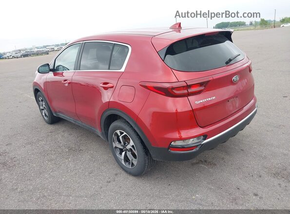 KNDPM3AC6N7964226 2022 KIA SPORTAGE Red უკანა მარცხენა