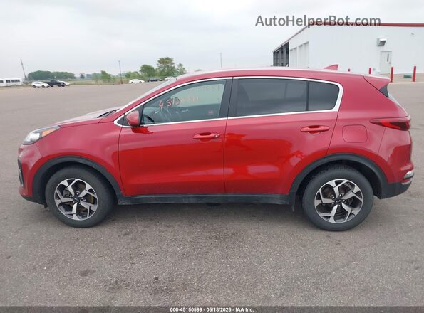 KNDPM3AC6N7964226 2022 KIA SPORTAGE Red სალონის 360-გრადუსიანი ხედი