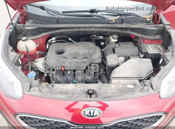 KNDPM3AC6N7964226 2022 KIA SPORTAGE Red უკანა ხედი
