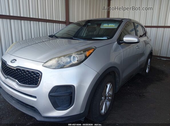KNDPM3AC7H7154902 2017 KIA SPORTAGE Silver Front left