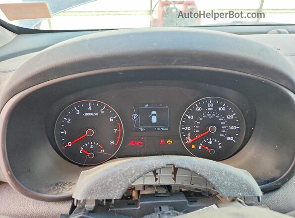KNDPM3AC7H7178410 2017 KIA SPORTAGE Серый Вид щитка приборов