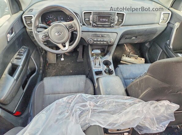 KNDPM3AC7H7178410 2017 KIA SPORTAGE Серый Вид панели приборов