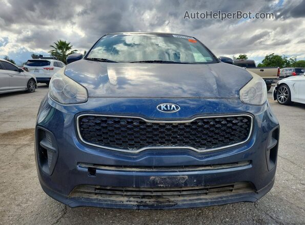 KNDPM3AC7H7178410 2017 KIA SPORTAGE Серый Вид спереди