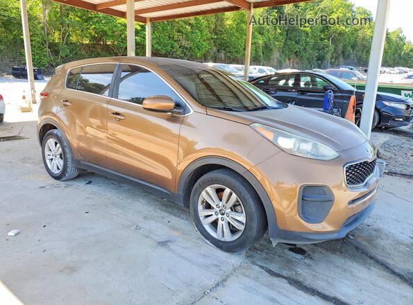 KNDPM3AC7J7306148 2018 KIA SPORTAGE Brown წინა მარჯვენა