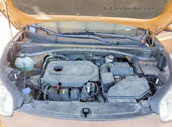 KNDPM3AC7J7306148 2018 KIA SPORTAGE Brown უკანა სალონის ხედი