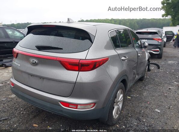 KNDPM3AC7J7310510 2018 KIA SPORTAGE Gray უკანა მარჯვენა