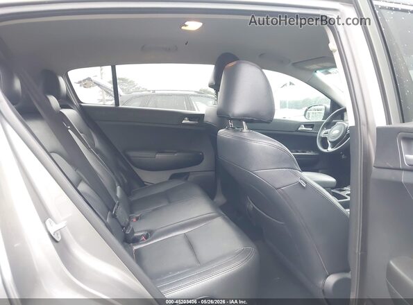 KNDPM3AC7J7310510 2018 KIA SPORTAGE Gray VIN კოდის სტიკერის ხედი
