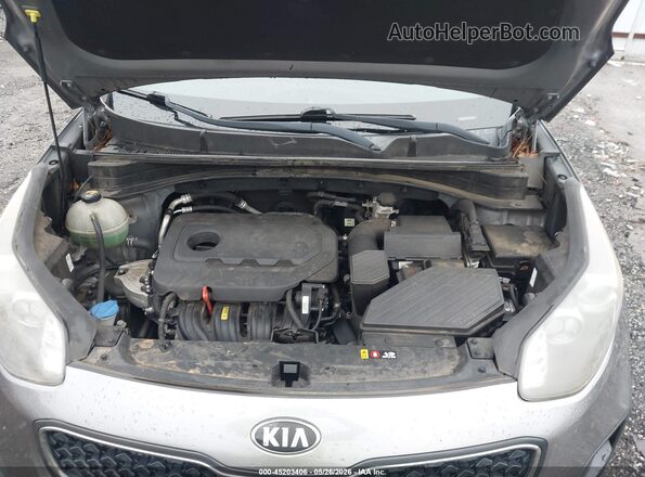 KNDPM3AC7J7310510 2018 KIA SPORTAGE Gray უკანა ხედი