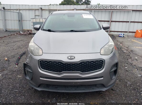 KNDPM3AC7J7310510 2018 KIA SPORTAGE Gray ხელსაწყოთა პანელის ხედი