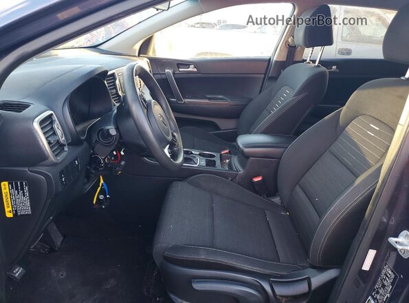 KNDPM3AC7J7484948 2018 KIA SPORTAGE Blue Вид салону спереду