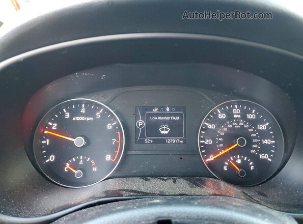 KNDPM3AC7J7484948 2018 KIA SPORTAGE Blue Вид щитка приладів