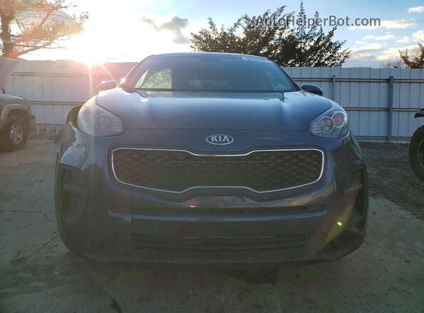 KNDPM3AC7J7484948 2018 KIA SPORTAGE Blue Вид спереду
