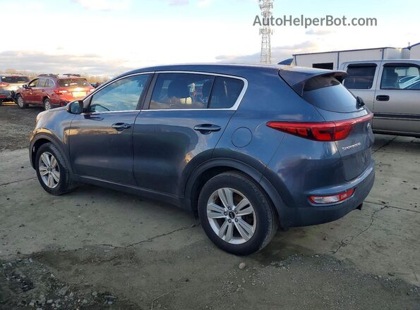 KNDPM3AC7J7484948 2018 KIA SPORTAGE Blue Задня ліва чверть