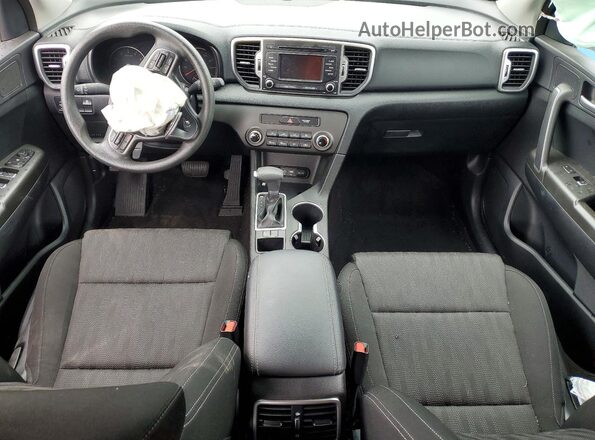 KNDPM3AC7K7558404 2019 KIA SPORTAGE Gray წინა პანელის ხედი