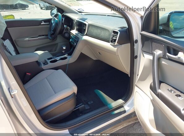 KNDPM3AC7L7737267 2020 KIA SPORTAGE Silver Вид салону спереду