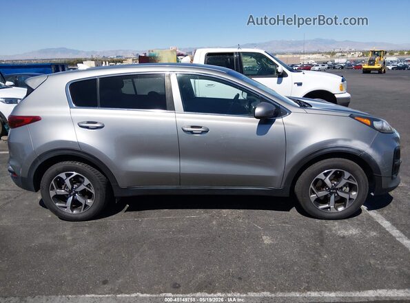 KNDPM3AC7L7768518 2020 KIA SPORTAGE Silver უკანა სალონის ხედი