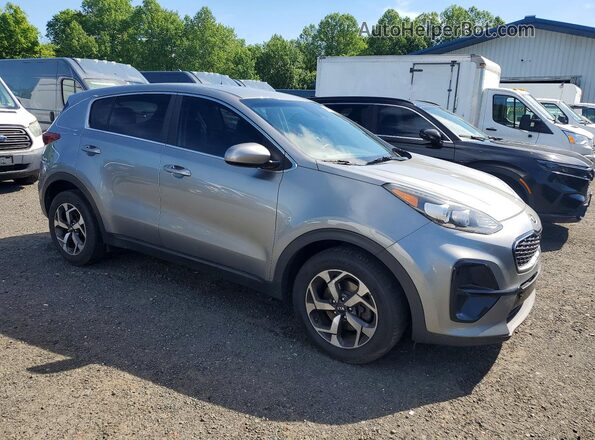 KNDPM3AC7L7786310 2020 KIA SPORTAGE Серый Передняя правая четверть