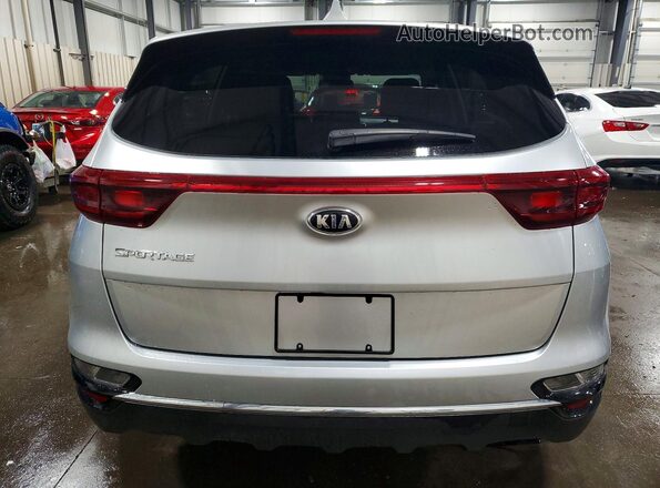 KNDPM3AC7N7966969 2022 KIA SPORTAGE Silver Հետևի տեսք