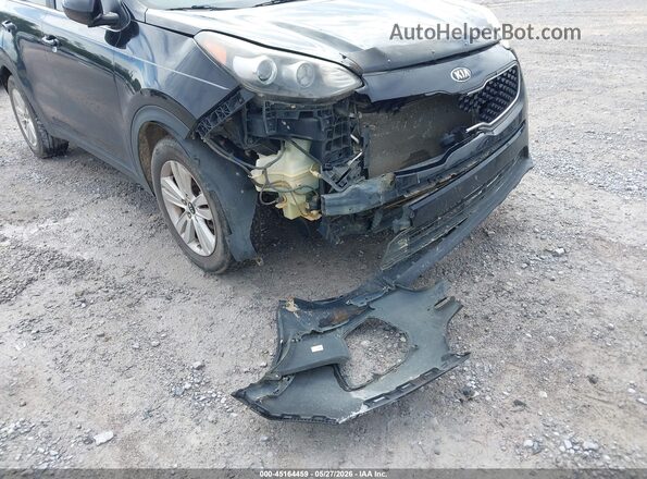 KNDPM3AC8H7075058 2017 KIA SPORTAGE Black Вид спереду