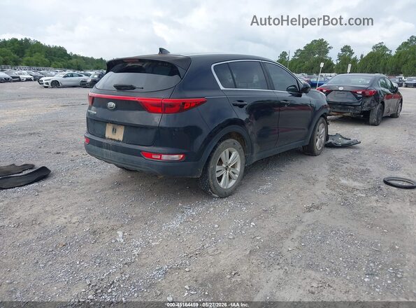KNDPM3AC8H7075058 2017 KIA SPORTAGE Black Задня права чверть
