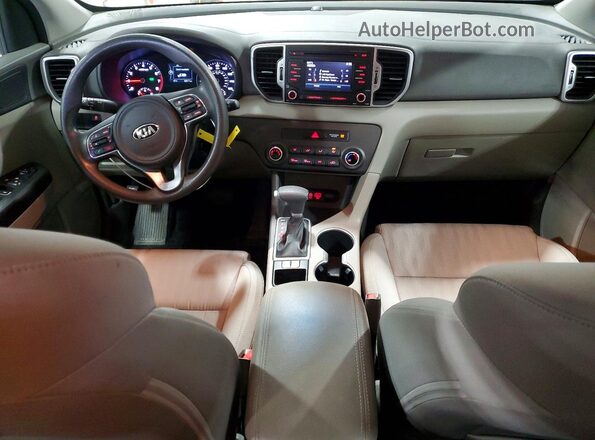 KNDPM3AC8H7211673 2017 KIA SPORTAGE White 